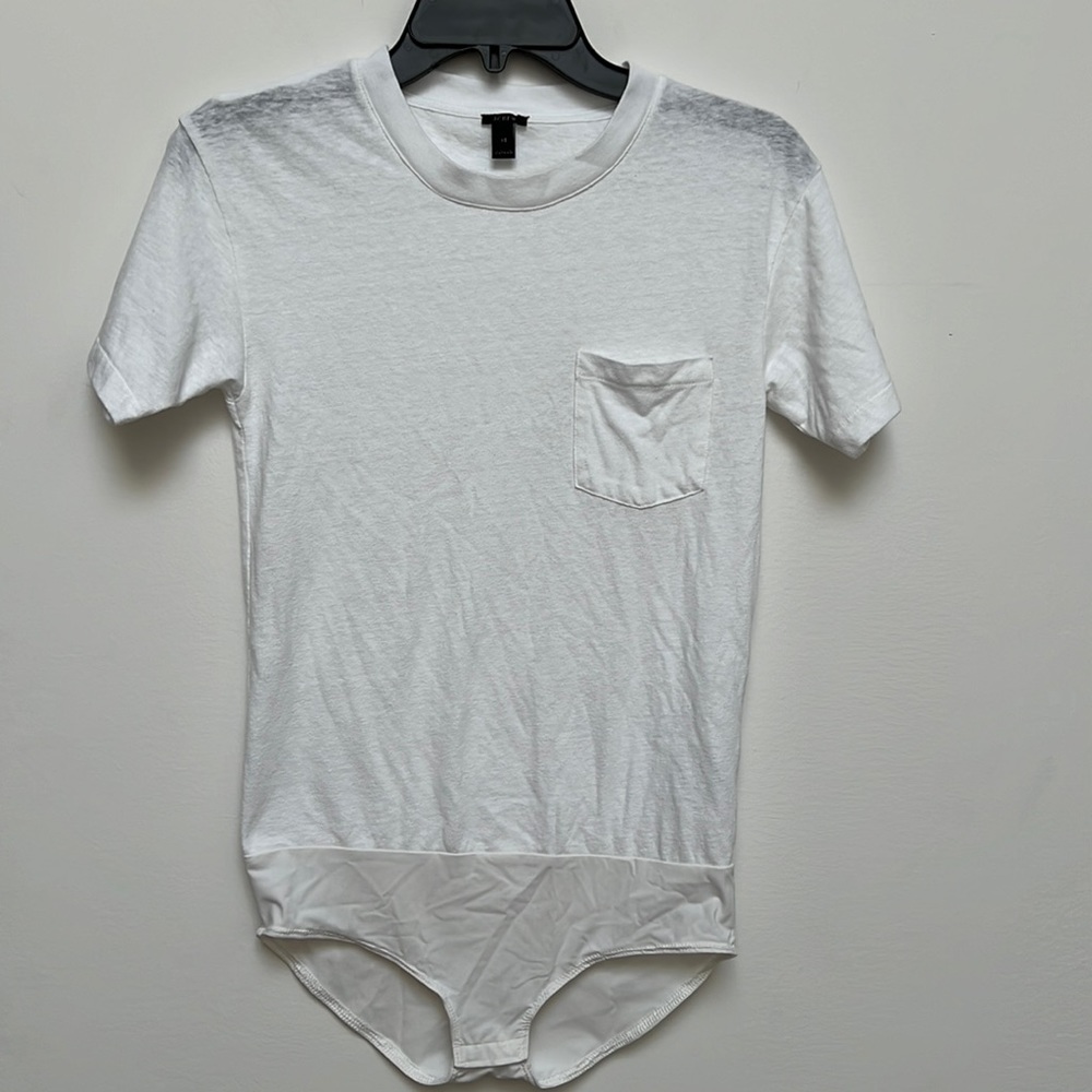 JCrew White Bodysuit